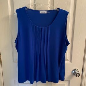 Calvin Klein sleeveless blouse - XL